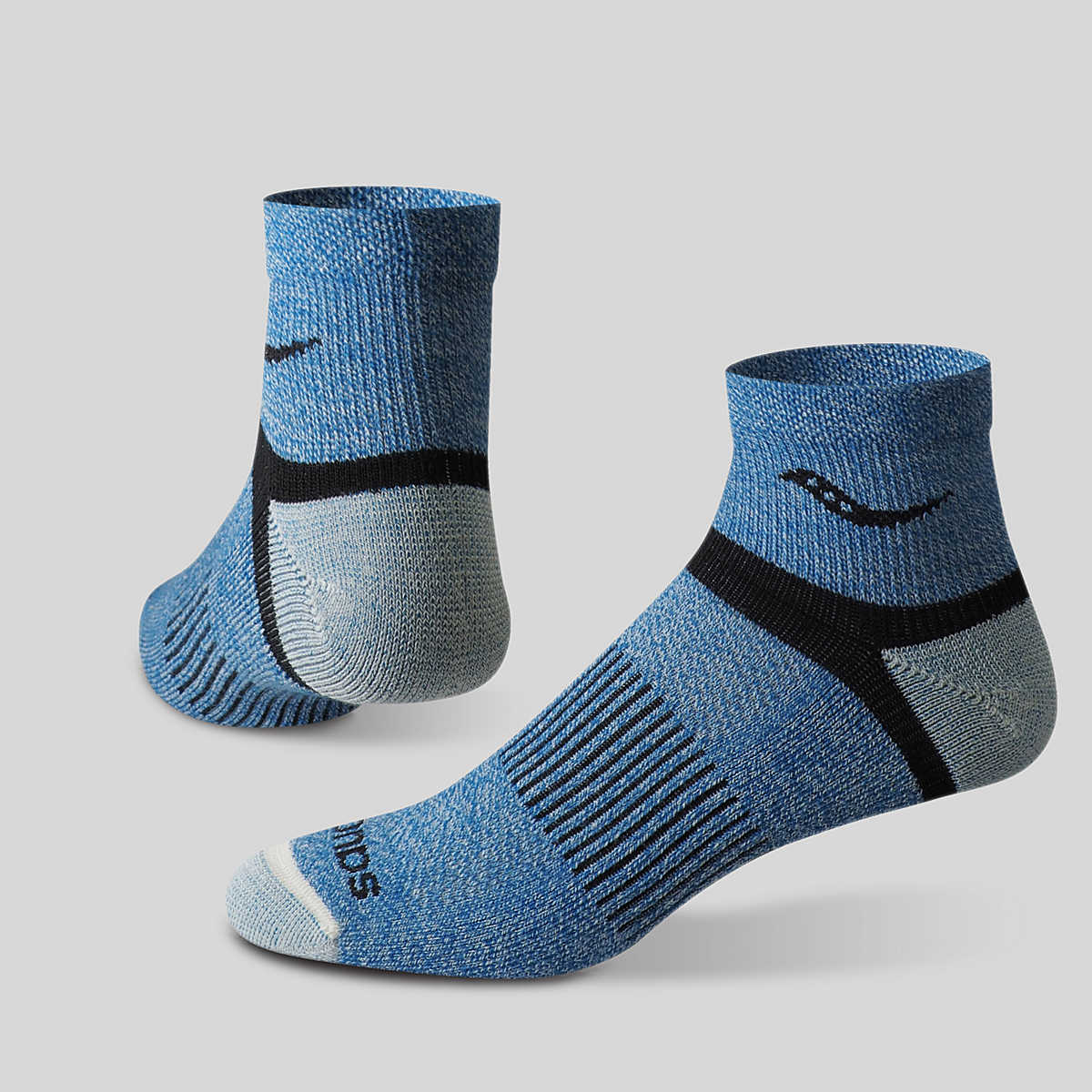 INFERNO MERINO WOOL BLEND QUARTER 3-PACK SOCK - Image 4