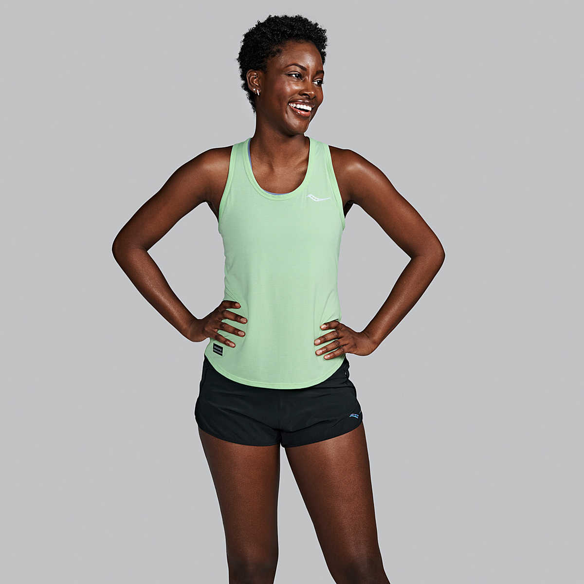 WOMEN'S STOPWATCH SINGLET